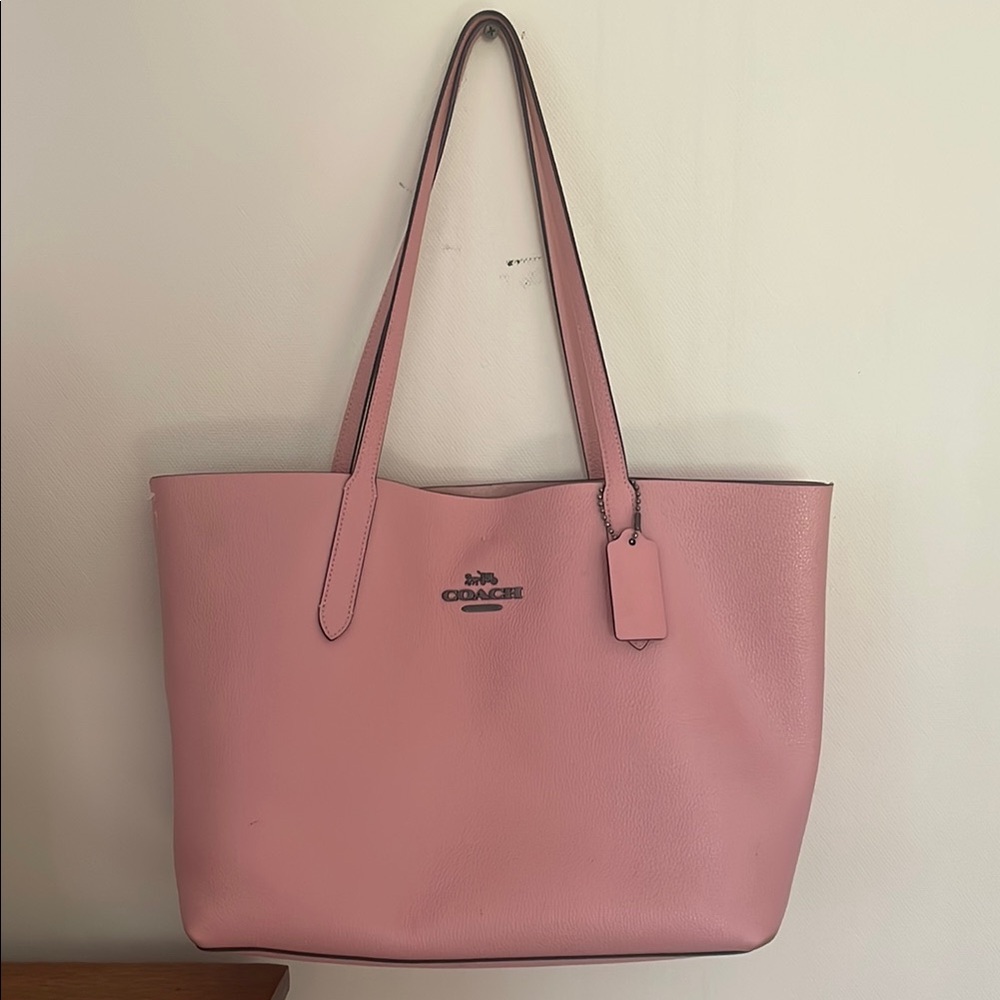 Coach Pink Hudson Tote Bag